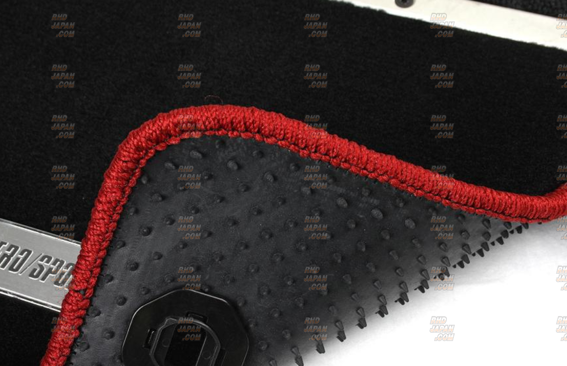 Zero Sports High Quality Floor Mat Set Red Stitching - GDA GDB GGA